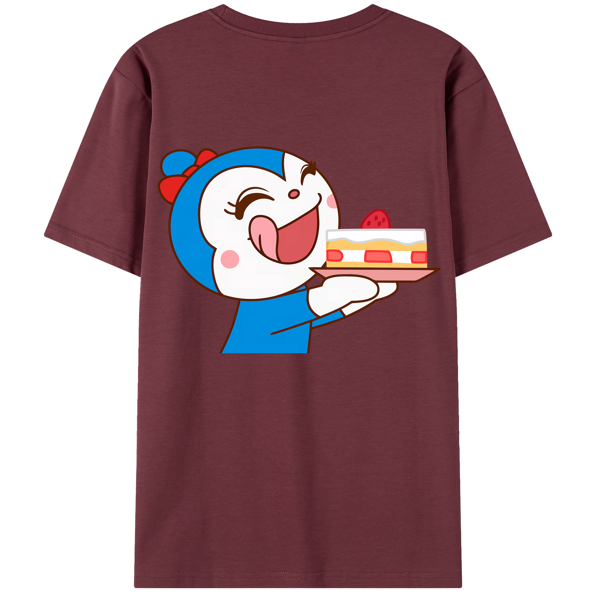 （画像用） アンパンマン Anpanman 綿100％半袖Tシャツ（背面プリント）